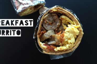 Cooking With Joe Show Ep. 2 | Healthy Low Calorie Breakfast Burrito Recipe