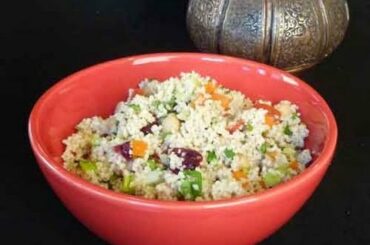 Couscous Salad - Healthy Lunch Recipe Video