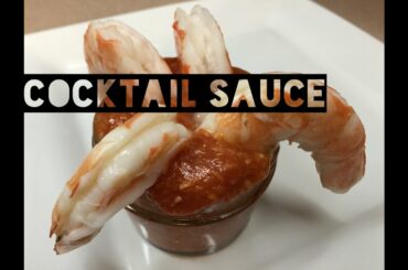 Healthy Cocktail Sauce Recipe | How To Make Low Calorie Low Carb Homemade Cocktail Sauce