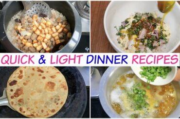 3 Quick & Light Dinner Recipes | Paneer Pulav, Sattu Parantha, Moong Dal | CookWithNisha