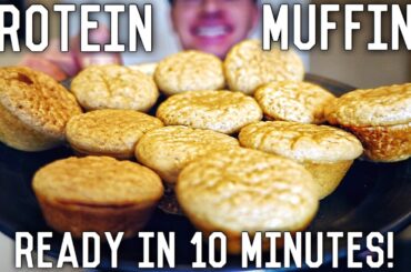 Low Carb Protein Muffins | Easy Low Calorie Recipe