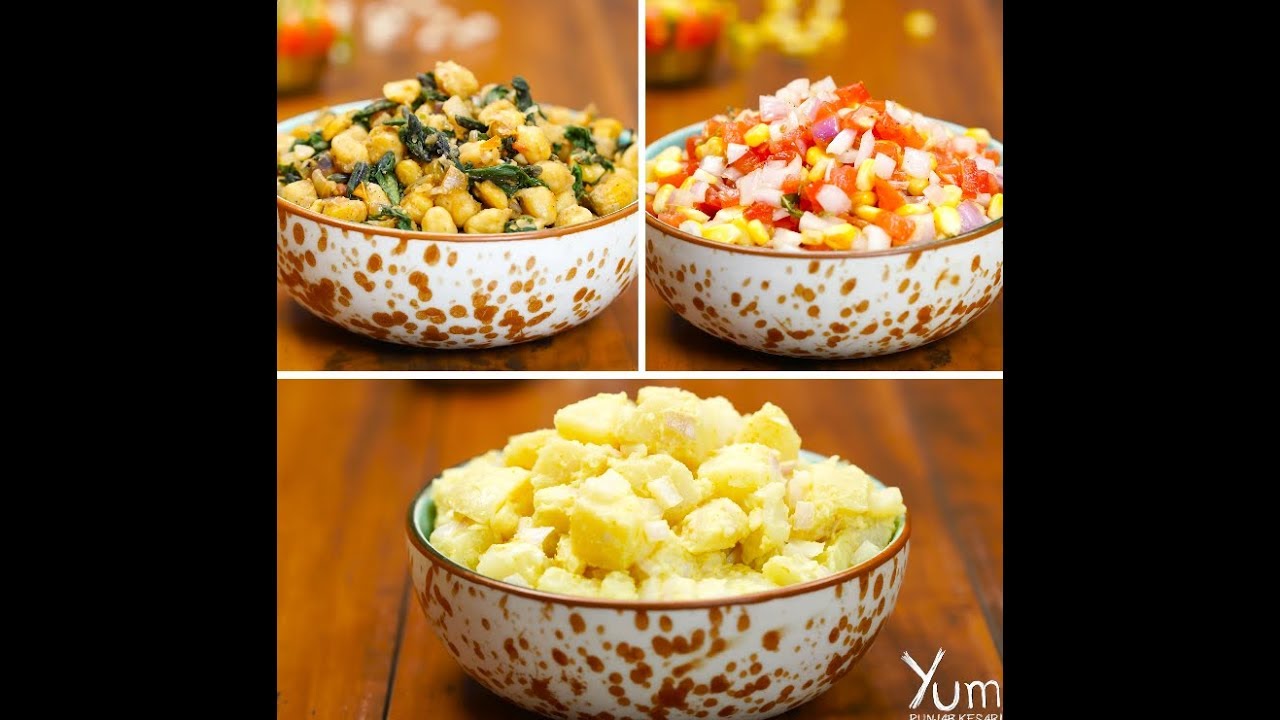 3 Healthy Salad Recipes 3 Healthy Salad Recipes