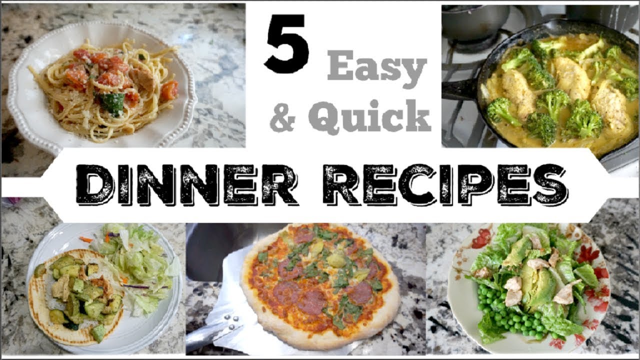 5 HEALTHY DINNER IDEAS | Easy Weeknight Recipes | Momma From Scratch 5 HEALTHY DINNER IDEAS | Easy Weeknight Recipes | Momma From Scratch