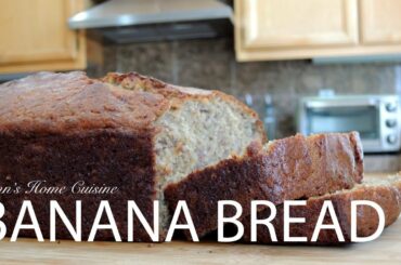 How to make easy and healthy Banana Bread Recipe!