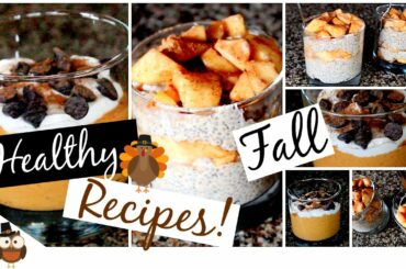 2 HEALTHY & EASY FALL SNACK RECIPES