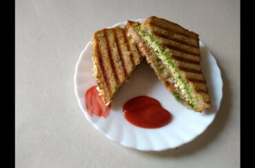 Aloo paneer sandwich -  Healthy and tasty quick breakfast recipe