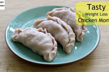 The BEST Chicken Momos With Rice Flour For Weight Loss - Low Calorie/Almost Oil Free -Skinny Recipes