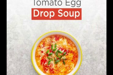 Tomato Egg Drop Soup | Low-calorie Soup | Healthy Soup Recipe by Anjali Mukerjee