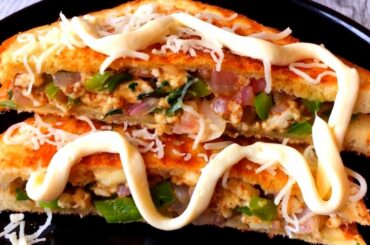 4 झक्कास सँडविच मराठी रेसिपी | 4 Easy Bread Grilled Sandwich Recipes In Marathi | (Healthy)