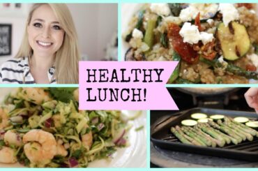 3 Healthy Lunch Ideas! | Fleur De Force