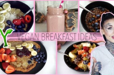 5 EASY HEALTHY VEGAN KIDS BREAKFAST IDEAS / BACK TO SCHOOL
