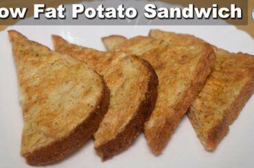 Healthy Potato Sandwich Recipe | Potato Bread Toast | Healthy Breakfast Idea | Life with Amna