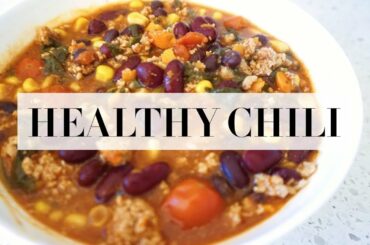 MY QUICK HEALTHY CHILI RECIPE -  AMAZING MACROS & LOW CALORIE