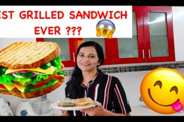HEALTHIEST GRILLED SANDWICH RECIPE EVER !!!