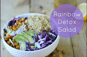 Rainbow Detox Salad | Healthy Salad Recipe