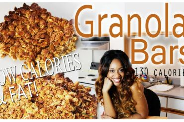 Low Calorie Snack ＼＼Granola Bars／／ Easy Recipe ✰✰
