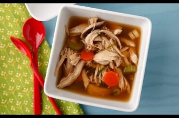 Asian Chicken Soup - Healthy Dinner Recipes - Weelicious
