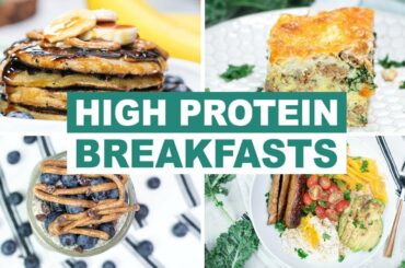 5 High Protein Breakfast Recipes for Weight Loss | Healthy Breakfast Ideas