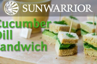 Healthy Cucumber Sandwich Recipe | Jason Wrobel | Sunwarrior