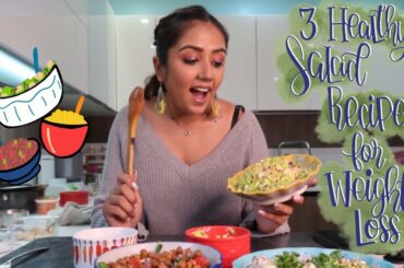 3 HEALTHY SALAD RECIPES FOR WEIGHT LOSS | Myhappinesz