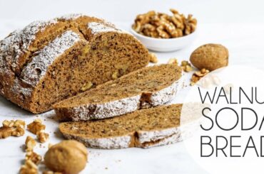 Vegan Walnut Soda Bread