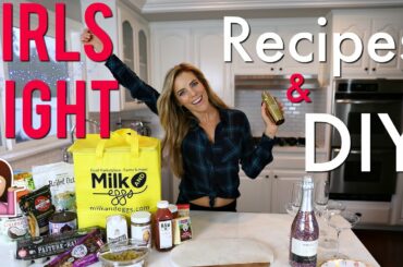 Girls Night In | DIY Healthy Snacks, Treats & Recipes!