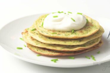 Healthy Keto Zucchini Pancakes Recipe