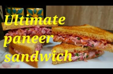 #fitnessfeast #quickrecipe Ultimate paneer sandwich|healthy recipe|low calorie recipe|no fire recipe