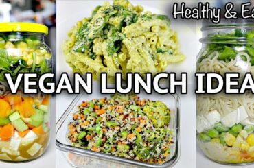 EASY HEALTHY VEGAN LUNCH RECIPES (BACK TO SCHOOL / WORK)