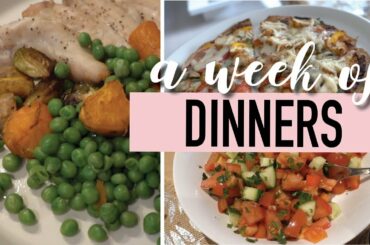 7 DINNER RECIPES | HEALTHY EATING IDEAS [Elise Sheree]