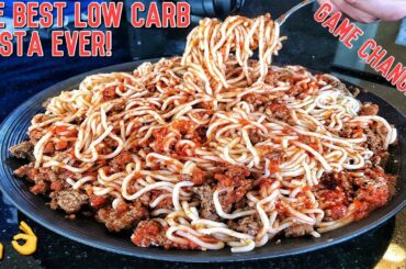Healthy Low Carb Bodybuilding Pasta Recipe | GAMECHANGER!!