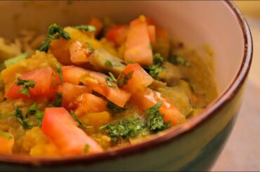 Pressure Cooker Split Pea Soup -  Vegan Budget Recipes - Healthy Recipe Channel