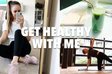 GET HEALTHY WITH ME/ WEEK IN MY LIFE - cooking healthy recipes, workouts, body update + PR unboxing!
