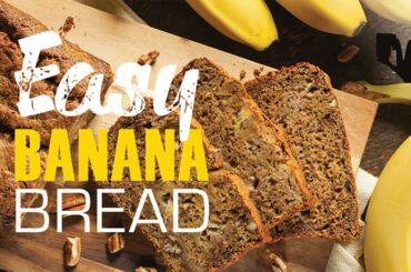 Healthy Banana Bread Recipe in a Vitamix or Blendtec