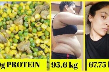 High Protein Healthy Indian Vegetarian Vegan Dinner Recipe For Weight Loss | No Oil | 20g Protein