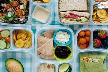 5 Healthy School and Office Lunch Ideas with Hummus