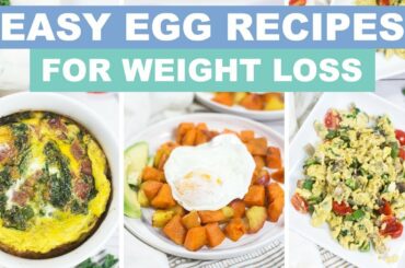 3 Easy Breakfast Recipes for Weight Loss (KETO & PALEO) | Healthy Breakfast Ideas