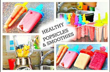 Healthy Snack Ideas for Weight Loss! | Guilt Free Popsicle & Smoothie Recipes