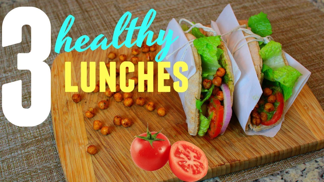 3 Healthy & Easy Lunch Ideas! 3 Healthy & Easy Lunch Ideas!