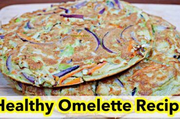Egg Recipe For Weight Loss | Indian Masala Omelette | Healthy Omelette Recipes