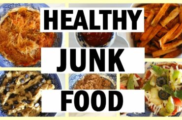 DIY Healthy Junk Food: Pizza, Cookie Dough, Fries, Pasta, & More | How To Make Healthy Comfort Food!