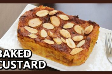 Eggless Bread Custard Pudding Recipe | Easy Bread Pudding | ब्रेड कस्टर्ड पुडिंग | Healthy Kadai