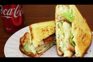 Delicious sandwich recipes 🥪| bacon , egg and chicken sandwich ❤️