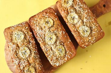 One Bowl Hemp Banana Bread - Healthy & Delicious Recipe