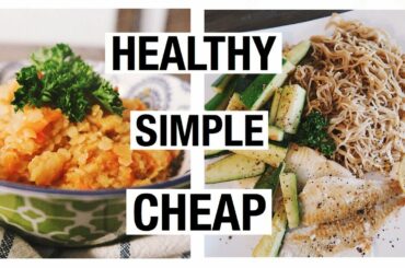 4 HEALTHY SIMPLE AND CHEAP RECIPES FOR LUNCH AND DINNER I Julia Hunt