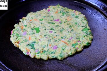 Masala Jowar Roti Recipe - How To Make Jowar Rotti - Healthy Gluten Free Recipes | Skinny Recipes