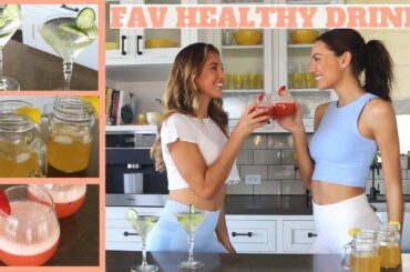 3 Healthy LOW CALORIE Cocktail Recipes