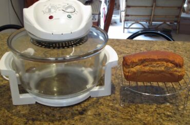 Healthy Convection Oven Easy Banana Bread & Recipe