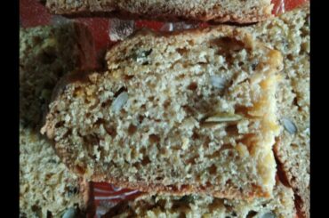 QUICK PUMPKIN BREAD , HEALTHY AND SIMPLE !!