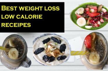 3 Healthy Low Calorie Weight Loss Recipe| Breakfast Recipes  | Cook With Shilpi